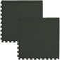 Puzles paklājiņš Humbi 2 gab. melns 62 x 62 x 1 cm цена и информация | Attīstošie paklājiņi | 220.lv