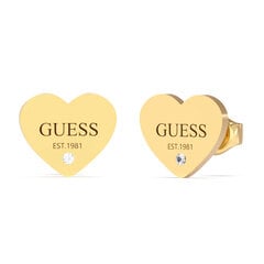 Позолоченные серьги Guess Trendy 4G Icon JUME02119JWYG цена и информация | Серьги | 220.lv