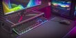 MARS GAMING MGS-ONE Monitora statīvs Chroma RGB / USB 2.0 цена и информация | Portatīvo datoru dzesēšanas paliktņi un citi piederumi | 220.lv