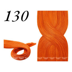 Dabīgi piespraužami spilgti sarkani matu pieaudzējumi Remy 6 daļas, 130 nr. cena un informācija | Matu aksesuāri | 220.lv