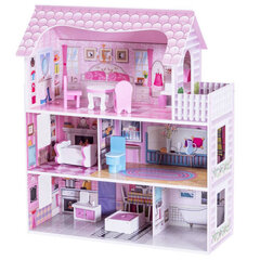 Кукольный домик со светодиодным освещением цена и информация | Игрушки для девочек | 220.lv