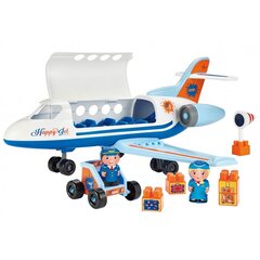 Самолет с аксессуарами и кубиками ,,Ecoiffier" цена и информация | Игрушки для мальчиков | 220.lv