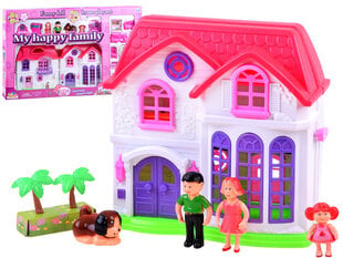 Складной кукольный домик с аксессуарами цена и информация | Игрушки для девочек | 220.lv