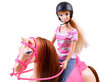 Anlilija lelle ar zirgu un aksesuāriem cena un informācija | Rotaļlietas meitenēm | 220.lv