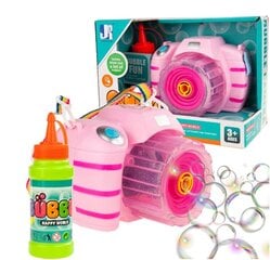 Ziepju burbuļu fotoaparāts, rozā cena un informācija | Ūdens, smilšu un pludmales rotaļlietas | 220.lv