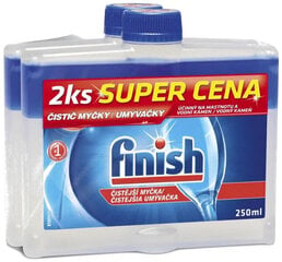 FINISH trauku mazgājamās mašīnas mazgāšanas līdzeklis 2x250ml cena un informācija | Trauku mazgāšanas līdzekļi | 220.lv