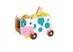Деревянная корова iWood цена и информация | Игрушки для малышей | 220.lv