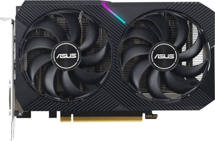 Asus Dual GeForce RTX 3050 V2 OC Edition (DUAL-RTX3050-O8G-V2) cena un informācija | Videokartes (GPU) | 220.lv