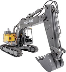 Радиоуправляемый гусеничный экскаватор Carson 1:16 Excavator Volvo 2,4 ГГц цена и информация | Игрушки для мальчиков | 220.lv