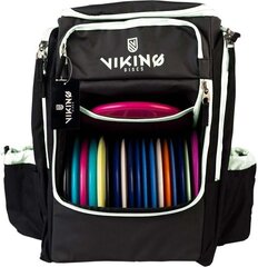 Disku golfa mugursoma Viking Discs Tour Bag, melna/balta цена и информация | Диск-гольф | 220.lv