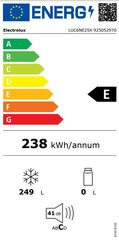 Electrolux LUC6NE25X cena un informācija | Saldētavas  | 220.lv