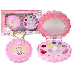 Kosmētikas komplekta somiņa Lean Toys Pink Unicorn cena un informācija | Rotaļlietas meitenēm | 220.lv