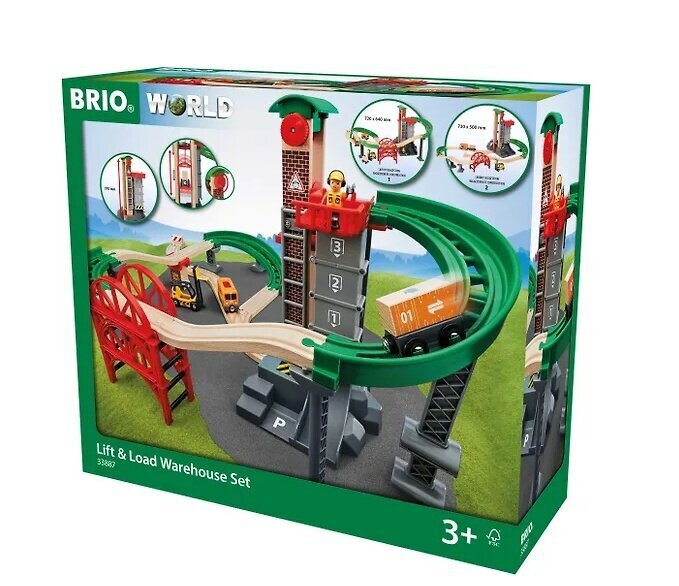 Kravu noliktava Brio World 33887 cena un informācija | Rotaļlietas zēniem | 220.lv