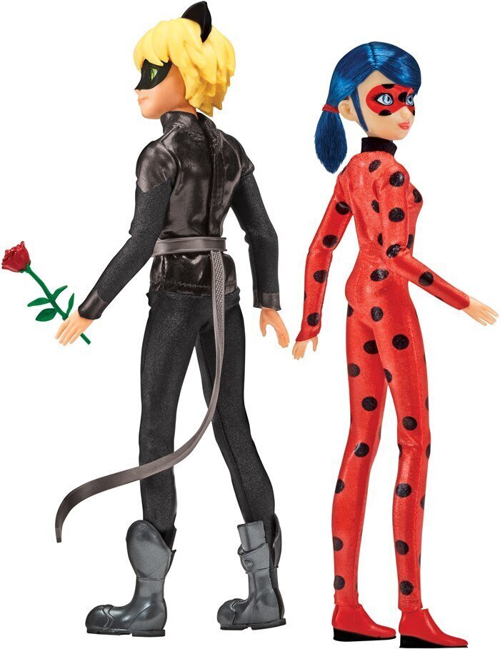 Leļļu komplekts Miraculous Ladybug Cat Noir cena un informācija | Rotaļlietas meitenēm | 220.lv