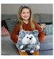 Mīksta rotaļlieta Cozy Noxxiez Cuddle Pillow Husky, 35 cm cena un informācija | Mīkstās (plīša) rotaļlietas | 220.lv
