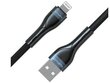 USB-A Lightning kabelis PremiumCord 10W 1m., melns цена и информация | Savienotājkabeļi | 220.lv