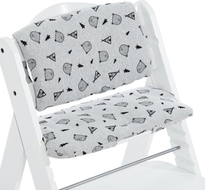 Barošanas krēsla spilvens Hauck Deluxe, Nordic Grey cena un informācija | Barošanas krēsli | 220.lv