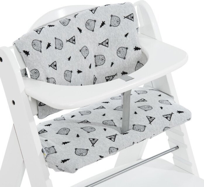 Barošanas krēsla spilvens Hauck Deluxe, Nordic Grey cena un informācija | Barošanas krēsli | 220.lv