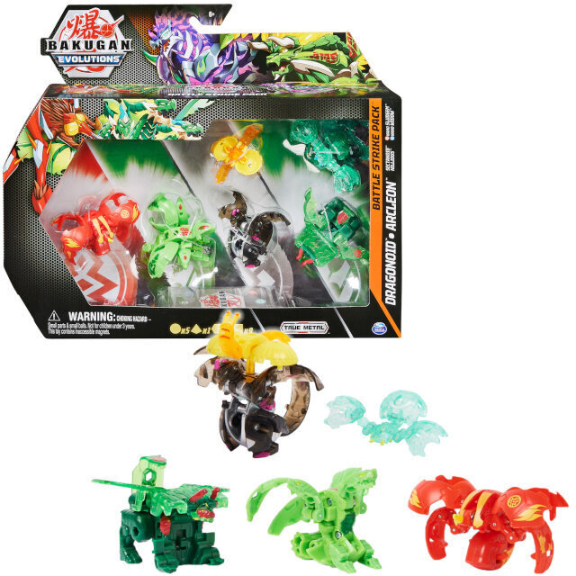 Figūriņu komplekts Bakugan Battle Strike Dragonoid Diecast цена и информация | Rotaļlietas zēniem | 220.lv