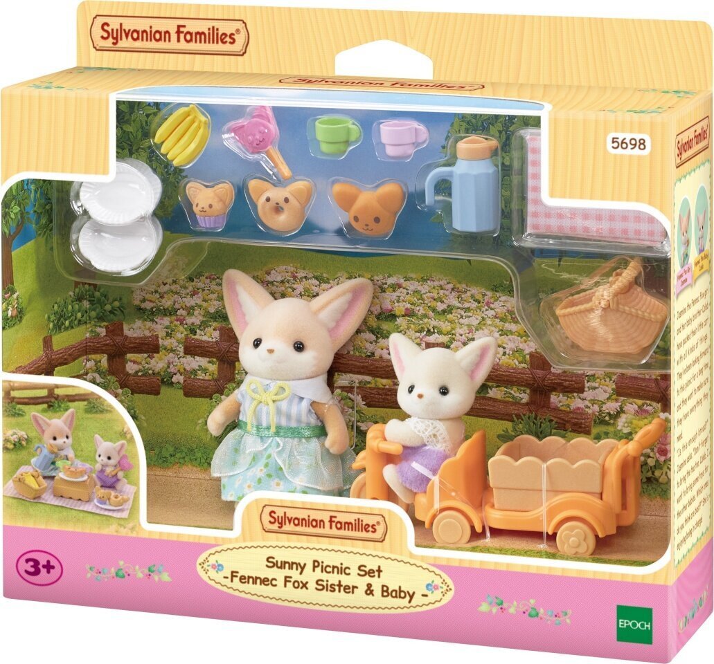 Figūriņu komplekts Sylvanian Families Piknika komplekts cena un informācija | Rotaļlietas meitenēm | 220.lv