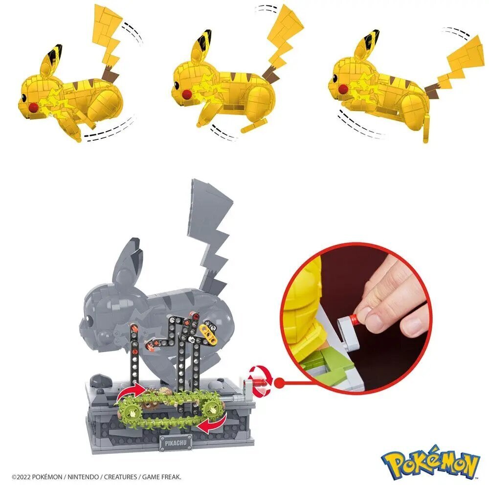 Konstruktors Mega Blocks Pokemon Pikachu, 1092 cena un informācija | Konstruktori | 220.lv