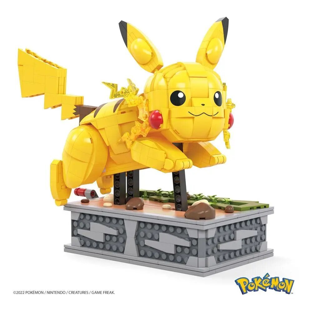 Konstruktors Mega Blocks Pokemon Pikachu, 1092 cena un informācija | Konstruktori | 220.lv