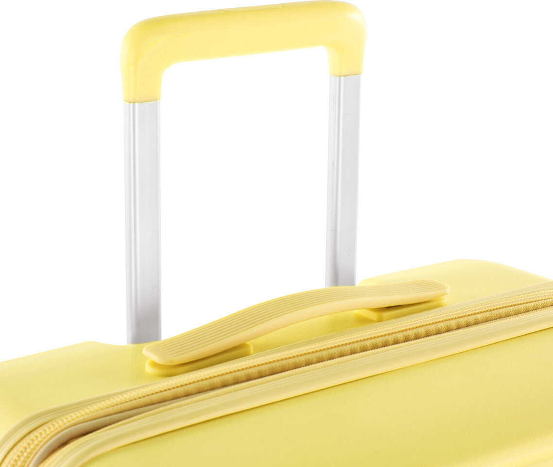 Liels čemodāns Heys Pastel Yellow, L, dzeltens cena un informācija | Koferi, ceļojumu somas | 220.lv