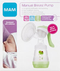 Manuālais krūts piena sūknis MAM Manual Breast Pump cena un informācija | Krūts piena pumpji | 220.lv