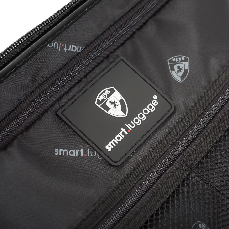 Mazs čemodāns Heys Smart Luggage, S, melns cena un informācija | Koferi, ceļojumu somas | 220.lv