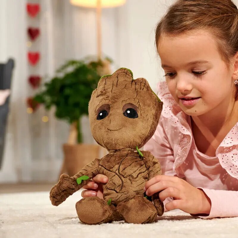 Mīkstā rotaļlieta Marvel Guardians of the Galaxy Groot Young, 25 cm цена и информация | Mīkstās (plīša) rotaļlietas | 220.lv