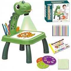 WOOPIE zīmēšanas tāfele ar projektoru - Dinozaurs cena un informācija | Attīstošās rotaļlietas | 220.lv