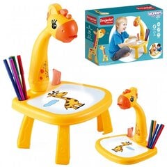 WOOPIE zīmēšanas tāfele - projektors Žirafe cena un informācija | Attīstošās rotaļlietas | 220.lv