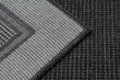 Sizala paklājs TIMO 5000 āra melns cena un informācija | Paklāji | 220.lv
