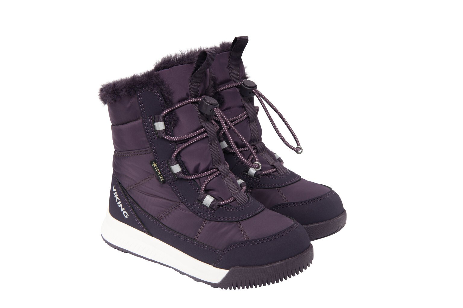 Viking bērnu ziemas zābaki AERY WARM GTX SL, tumši pelēki violeti цена и информация | Ziemas zābaki bērniem | 220.lv