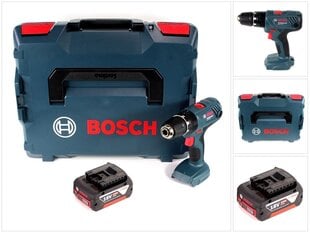 Аккумуляторная дрель Bosch Professional GSB 18V-21 цена и информация | Шуруповерты, дрели | 220.lv