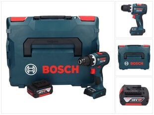 Аккумуляторная дрель Bosch GSR 18V-90 C цена и информация | Шуруповерты, дрели | 220.lv