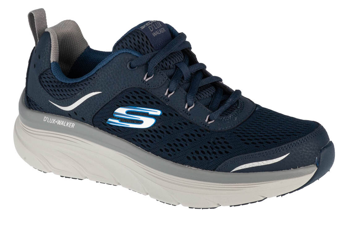 Skechers D'Lux Walker, Vīriešu sporta apavi, Zila cena un informācija | Sporta apavi vīriešiem | 220.lv