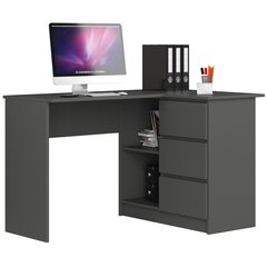 Письменный стол B16 CLP, серый цвет цена и информация | Компьютерные, письменные столы | 220.lv