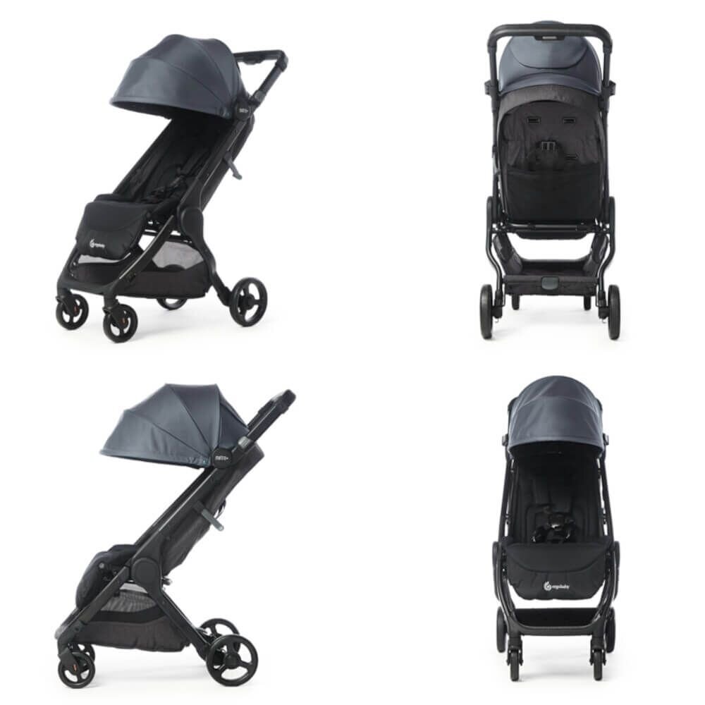 Ergobaby sporta rati Metro+, slate grey cena un informācija | Bērnu rati | 220.lv