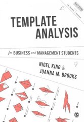 Template Analysis for Business and Management Students цена и информация | Книги по экономике | 220.lv