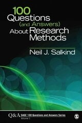 100 Questions (and Answers) About Research Methods цена и информация | Энциклопедии, справочники | 220.lv