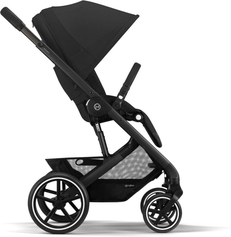 Cybex sporta rati Balios S Lux, Moon Black cena un informācija | Bērnu rati | 220.lv