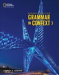 Grammar in Context 7E Level 3 Student's Book цена и информация | Пособия по изучению иностранных языков | 220.lv