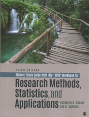 Student Study Guide With IBM (R) SPSS (R) Workbook for Research Methods, Statistics, and Applications 3rd Revised edition цена и информация | Энциклопедии, справочники | 220.lv