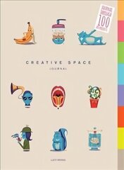 Creative Space Journal: Journal Through 100 Art Projects cena un informācija | Grāmatas par veselīgu dzīvesveidu un uzturu | 220.lv