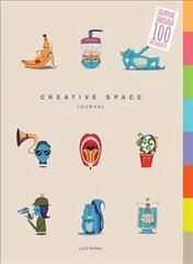 Creative Space Journal: Journal Through 100 Art Projects цена и информация | Книги о питании и здоровом образе жизни | 220.lv