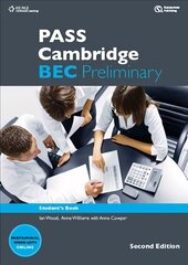 PASS Cambridge BEC 2E Preliminary Student's Book цена и информация | Пособия по изучению иностранных языков | 220.lv