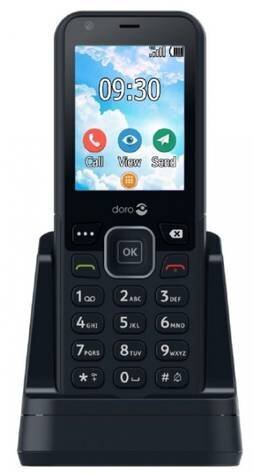 Doro 7001H Black цена и информация | Mobilie telefoni | 220.lv