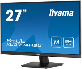 iiyama Светодиодный монитор ProLite XU2794HSU-B1 цена и информация | Мониторы | 220.lv