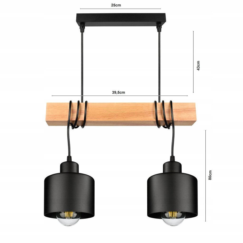 Piekarināmā griestu lampa Ledlux cena un informācija | Piekaramās lampas | 220.lv